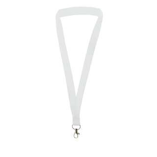 Lanyards para acreditaciones con mosquetón metálico